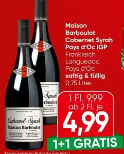 Spar Maison Barboulot Cabernet Syrah Angebot