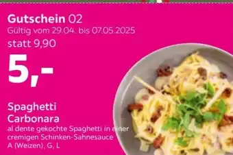 Mömax Spaghetti carbonara Angebot