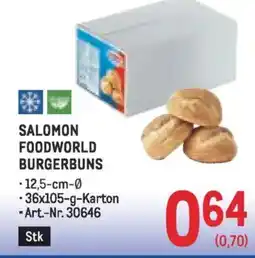 Metro Salomon foodworld burgerbuns Angebot