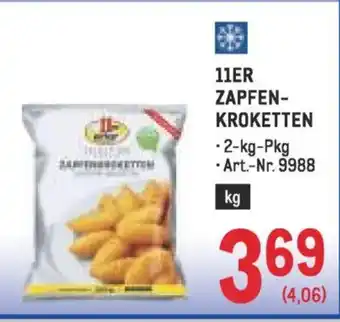 Metro 11er zapfen- kroketten Angebot