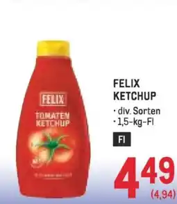 Metro Tomaten ketchup Angebot
