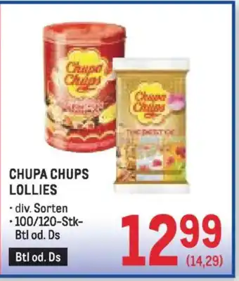 Metro Chupa chups lollies Angebot
