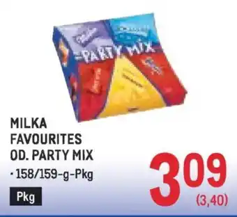 Metro Milka favourites od. party mix Angebot