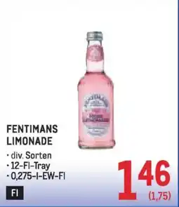 Metro Fentimans limonade Angebot