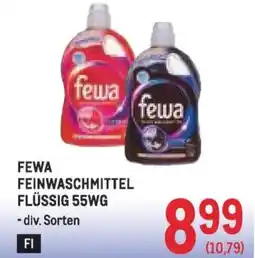 Metro Feinwaschmittel flüssig 55wg Angebot