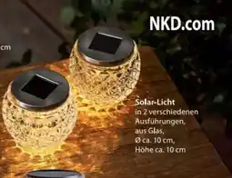 NKD Solar-tischlicht Angebot