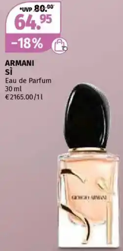 Müller Armani Angebot