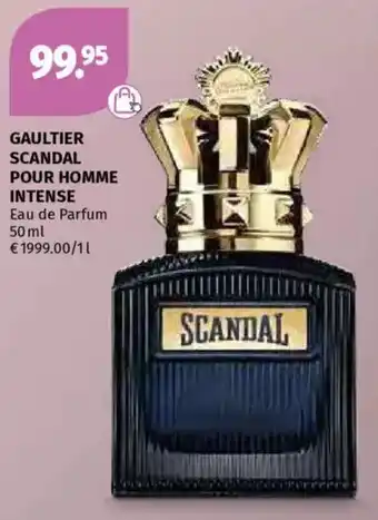 Müller Gaultier scandal pour homme intense Angebot