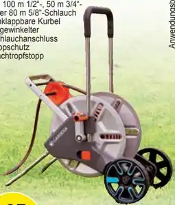 Zgonc Gardena Schlauchwagen AquaRoll M Easy Metall Angebot