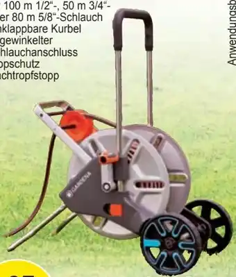 Zgonc Gardena Schlauchwagen AquaRoll M Easy Metall Angebot