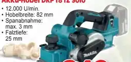 Zgonc Makita Akku-Hobel DKP181Z Solo Angebot