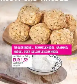 Sutterlüty Tirolerknödel, semmelknödel, grammel- knödel oder selchfleischknödel Angebot