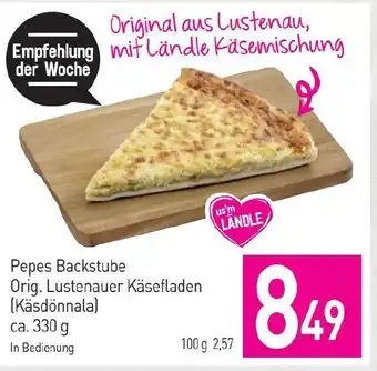 Sutterlüty Orig. lustenauer käsefladen (käsdönnala) Angebot