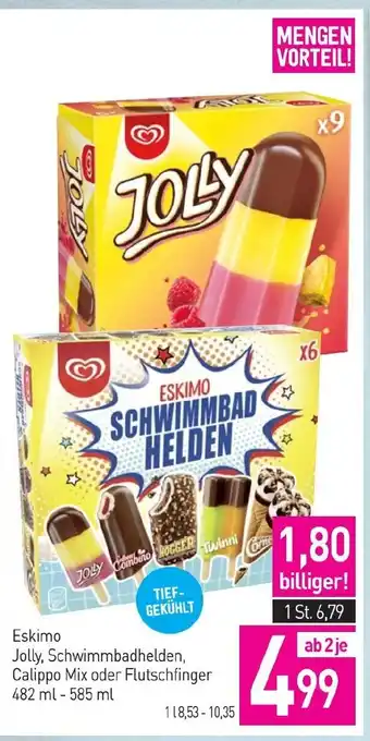 Sutterlüty Jolly, schwimmbadhelden, calippo mix oder flutschfinger Angebot