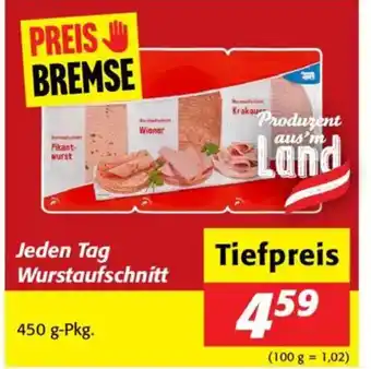 Nah&Frisch Jeden tag wurstaufschnitt Angebot