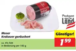 Nah&Frisch Moser krakauer geräuchert Angebot