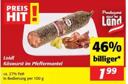 Nah&Frisch Käswurst im pfeffermantel Angebot