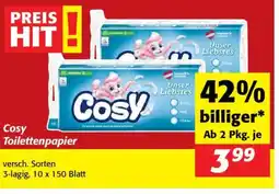 Nah&Frisch Cosy toilettenpapier Angebot