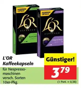 Nah&Frisch Kaffeekapseln Angebot