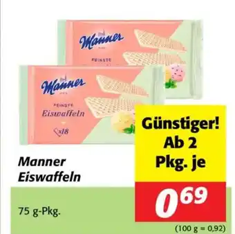 Nah&Frisch Manner eiswaffeln Angebot