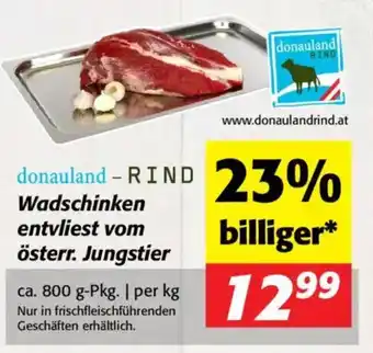 Nah&Frisch Wadschinken entvliest vom österr. jungstier Angebot