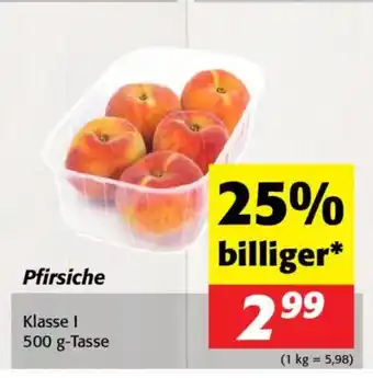 Nah&Frisch Pfirsiche Angebot