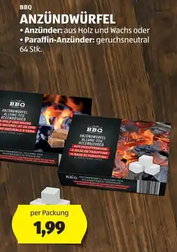 Hofer BBQ Anzündwürfel Angebot