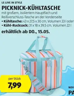 Hofer Picknick-kühltasche Angebot