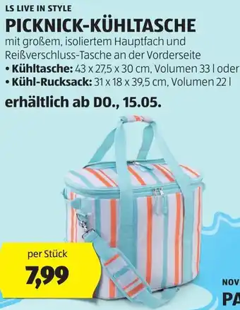 Hofer Picknick-kühltasche Angebot