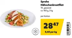 Eurogast Grissemann Sprehe Hähnchenbrustfilet Angebot