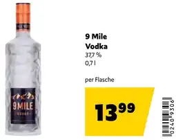 Eurogast Grissemann 9 Mile Vodka Angebot