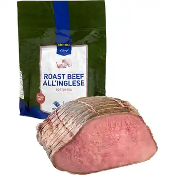 Metro Roastbeef, Preisangabe ohne MwSt. (Preis inkl. MwSt. 20,23 €), METRO Angebot