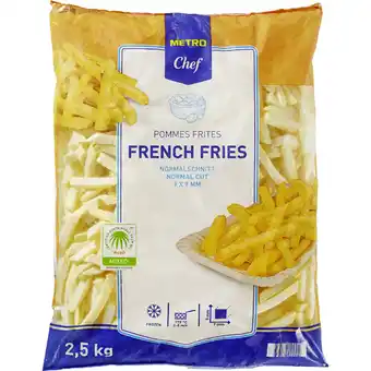 Metro Pommes Frites, Preisangabe ohne MwSt. (Preis inkl. MwSt. 3,08 €), METRO Angebot