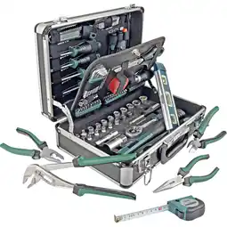 Metro Werkzeugkoffer 90-tlg, Preisangabe ohne MwSt. (Preis inkl. MwSt. 69,59 €), METRO Angebot