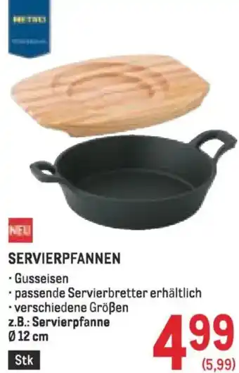 Metro Servierpfannen Angebot