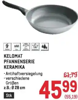 Metro Kelomat pfannenserie keramika Angebot