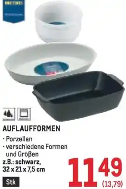 Metro Auflaufformen Angebot