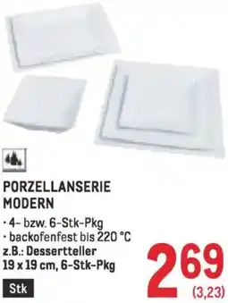 Metro Porzellanserie modern Angebot