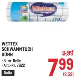 Metro Wettex schwammtuch dünn Angebot