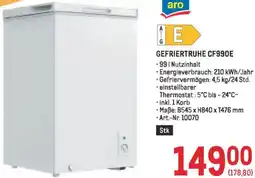 Metro Gefriertruhe cf990e Angebot