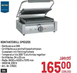 Metro Kontaktgrill gpg1201 Angebot