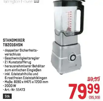 Metro Standmixer tb2016hsn Angebot