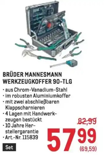 Metro Brüder mannesmann werkzeugkoffer Angebot