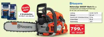 Salzburger Lagerhaus Motorsäge 550XP Mark II Angebot