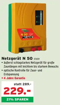 Salzburger Lagerhaus Netzgerät N 50 Angebot