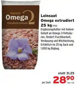 Salzburger Lagerhaus Leinsaat omega extrudiert Angebot
