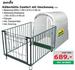 Salzburger Lagerhaus Kälberhütte comfort mit umzäunung Angebot
