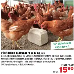 Salzburger Lagerhaus Pickblock natural Angebot