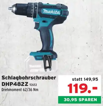 Salzburger Lagerhaus Schlagbohrschrauber dhp482z Angebot
