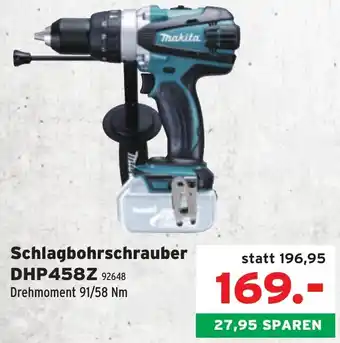 Salzburger Lagerhaus Schlagbohrschrauber dhp458z Angebot